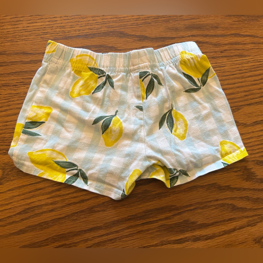Carter’s Lemon Print Toddler Shorts
